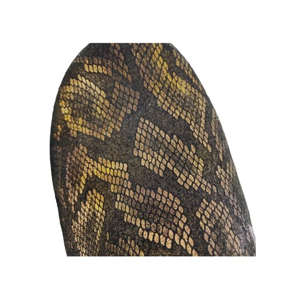 Dansko Bronze Snake Metallic Gold Comfort Shoes - Picture 9 of 12